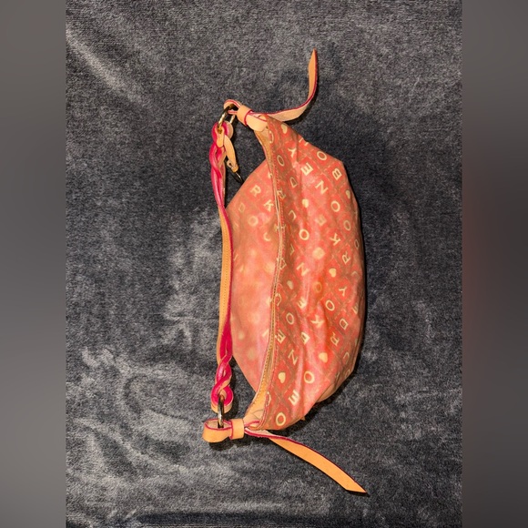 Dooney & Bourke Coated Canvas Shoulder Bag in CY Cherry - Picture 5 of 15